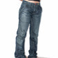 Levi's Grunge Mid Waist Straight Jeans