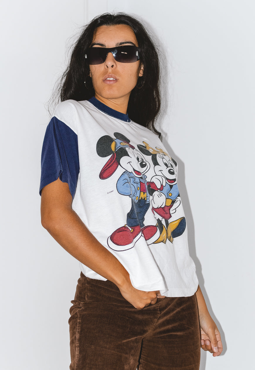 Vintage Graphic Printed Mickey Disney 90s T-shirt
